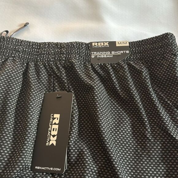 RBX Athletic Shorts Mens Medium Black - Picture 4 of 4